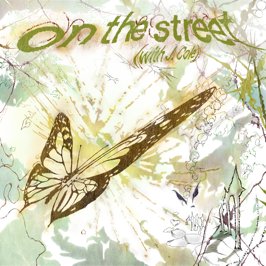 on the street 앨범 커버입니다.