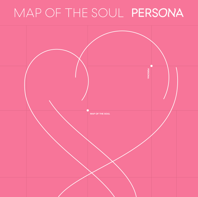 「MAP OF THE SOUL: PERSONA」のアルバムカバーです。 