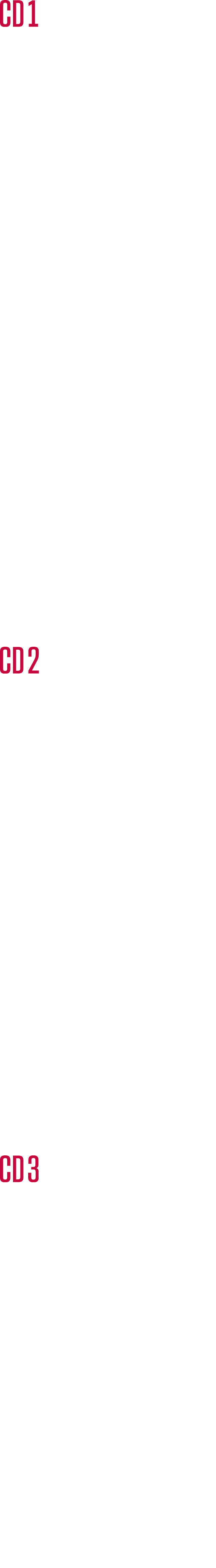 TRACK LIST