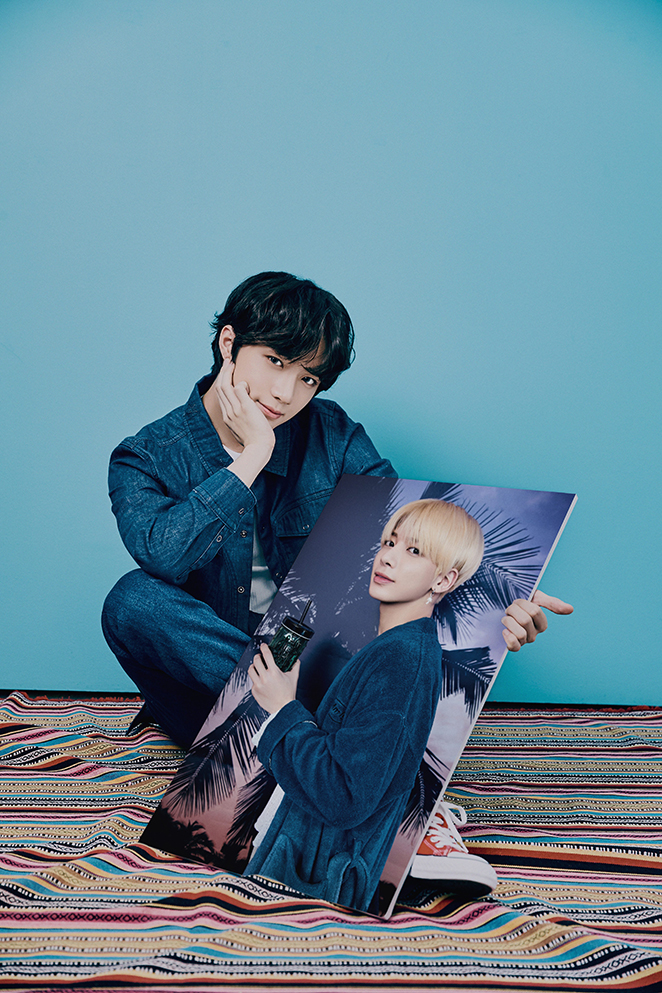 AR-Beomgyu; Photo of TOMORROW X TOGETHER member BEOMGYU.