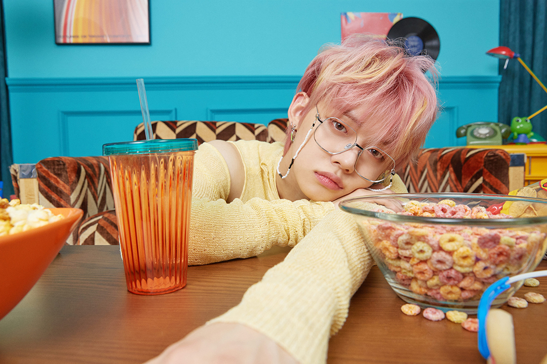 R-Group; Photo of TOMORROW X TOGETHER member YEONJUN.