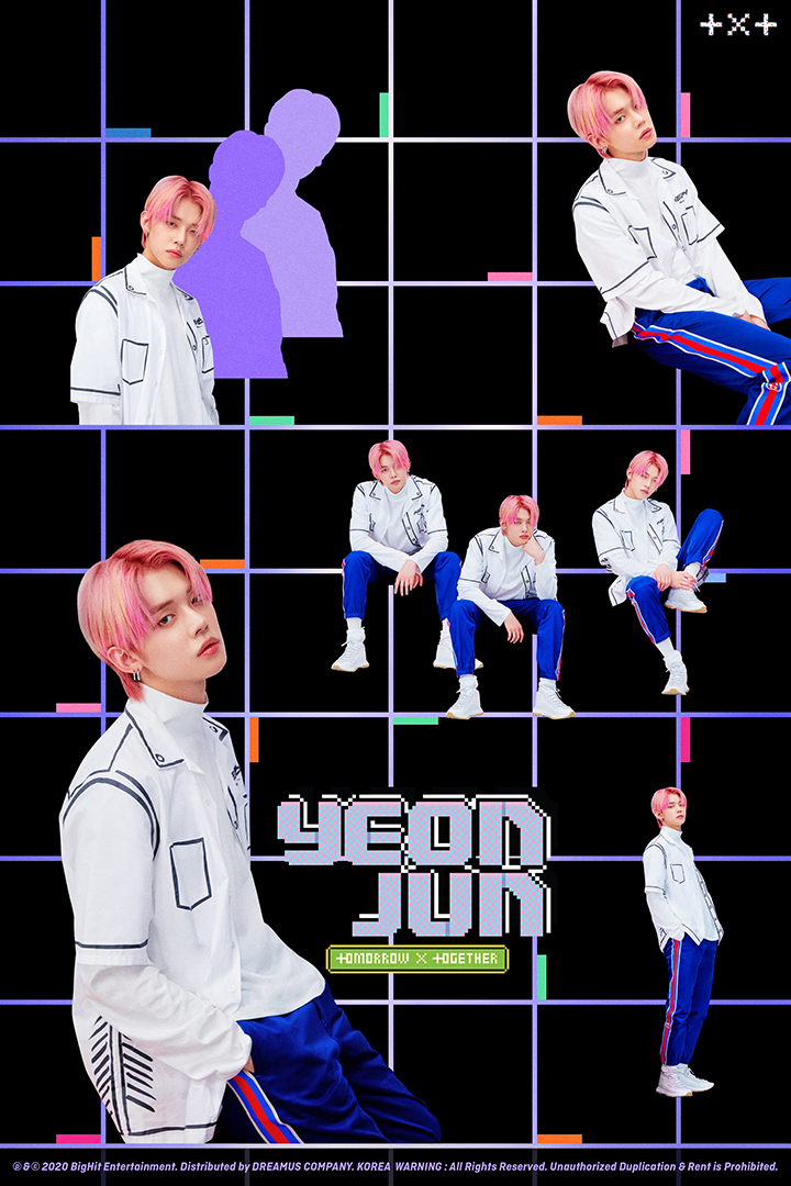 VR-Yeonjun; Photo of TOMORROW X TOGETHER member YEONJUN.