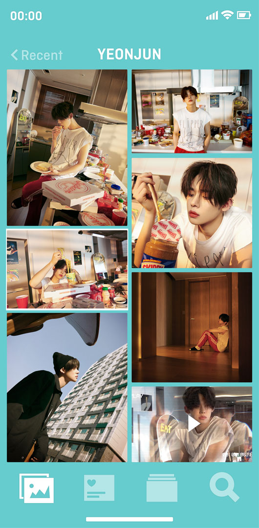 TOMORROW X TOGETHER 멤버 연준의 사진입니다.