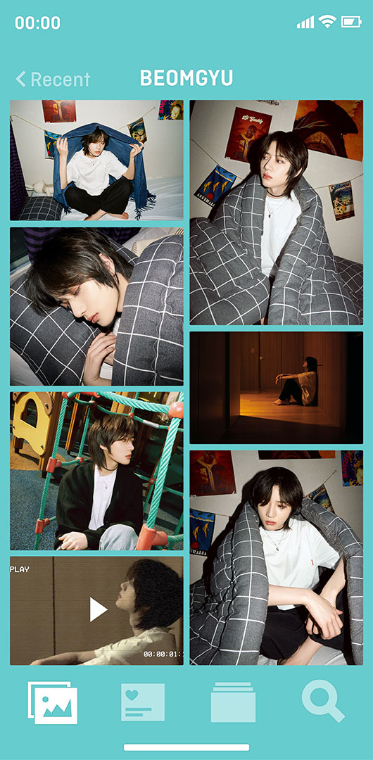 TOMORROW X TOGETHER 멤버 범규의 사진입니다.