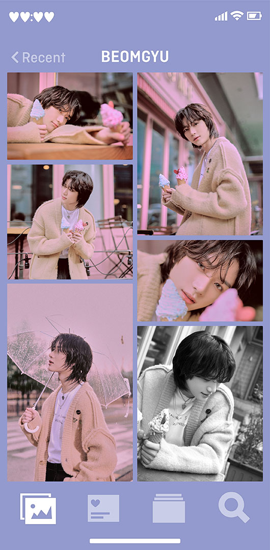 TOMORROW X TOGETHER 멤버 범규의 사진입니다.