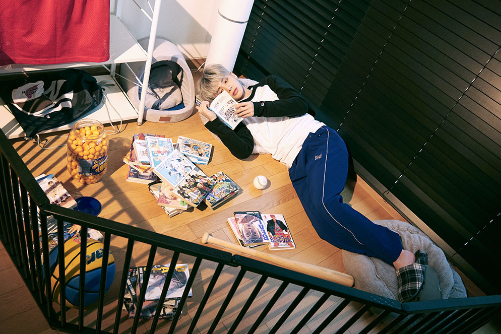 TOMORROW X TOGETHER 멤버 태현의 사진입니다.