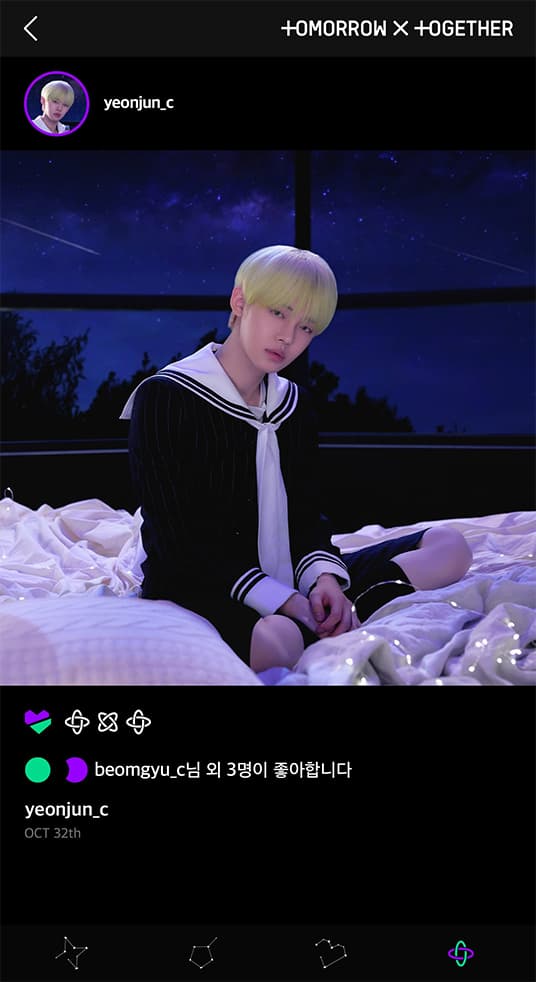 STARBOARD-Yeonjun; Photo of TOMORROW X TOGETHER member YEONJUN.
